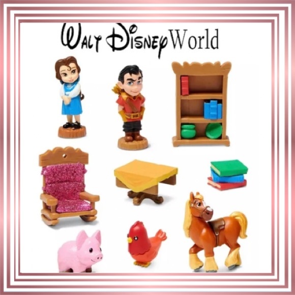 DISNEY ANIMATORS Little Belle’s Cottage Playset - Picture 4 of 4